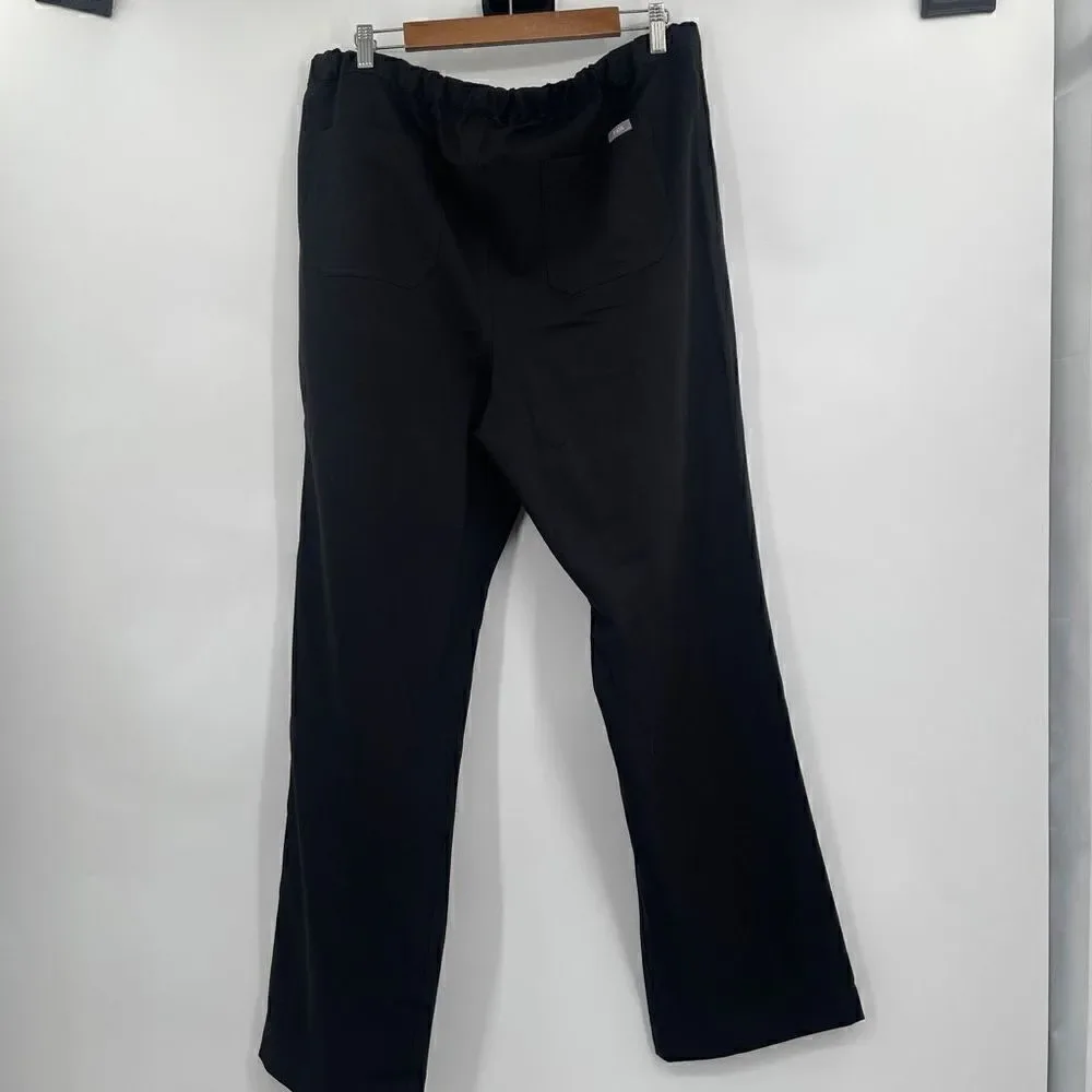 FIGS Pisco Basic Scrub Pants for Men Black Size XL